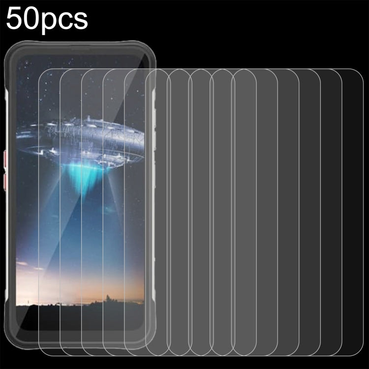 For Unihertz Golden Eye 50pcs 0.26mm 9H 2.5D Tempered Glass Film
