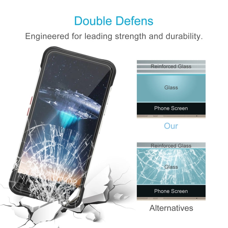 For Unihertz Golden Eye 50pcs 0.26mm 9H 2.5D Tempered Glass Film