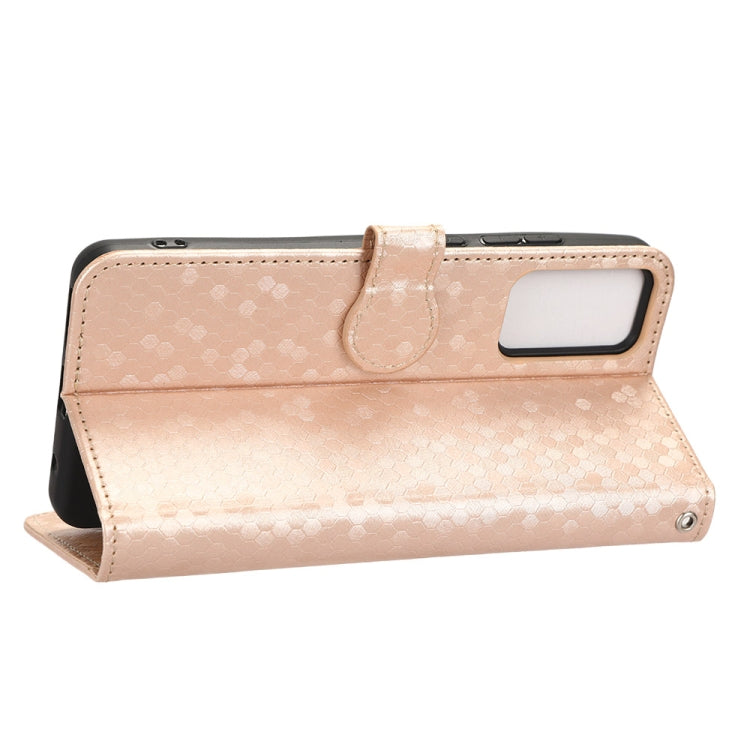 For TCL Ion X Honeycomb Dot Texture Leather Phone Case