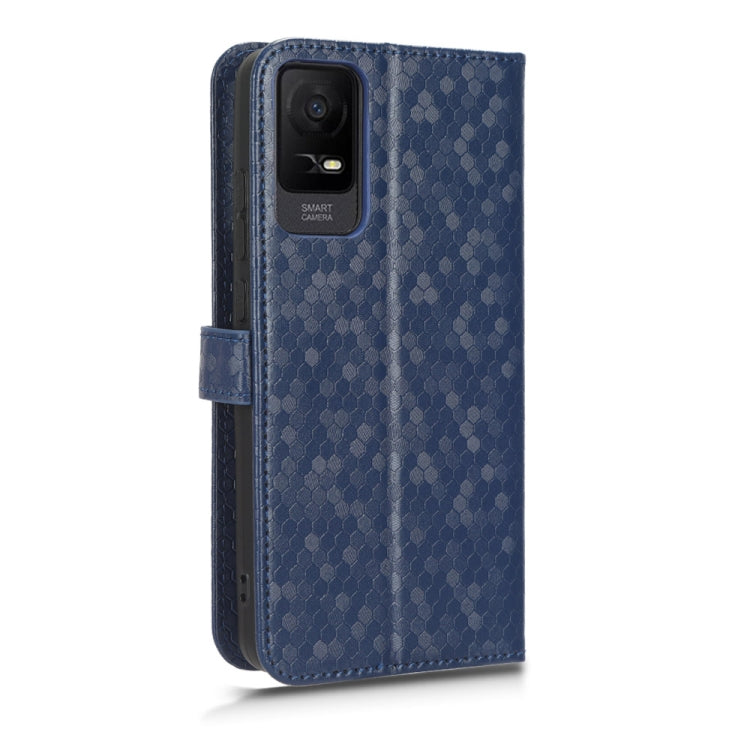 For TCL Ion X Honeycomb Dot Texture Leather Phone Case