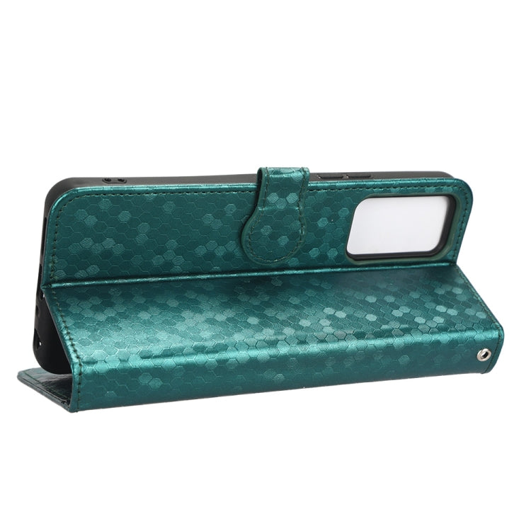 For TCL 405 / TCL 406 T506D Honeycomb Dot Texture Leather Phone Case