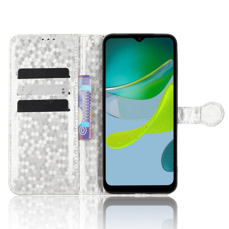 For Motorola Moto E13 4G Honeycomb Dot Texture Leather Phone Case
