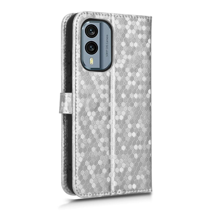 For Nokia X30 5G Honeycomb Dot Texture Leather Phone Case