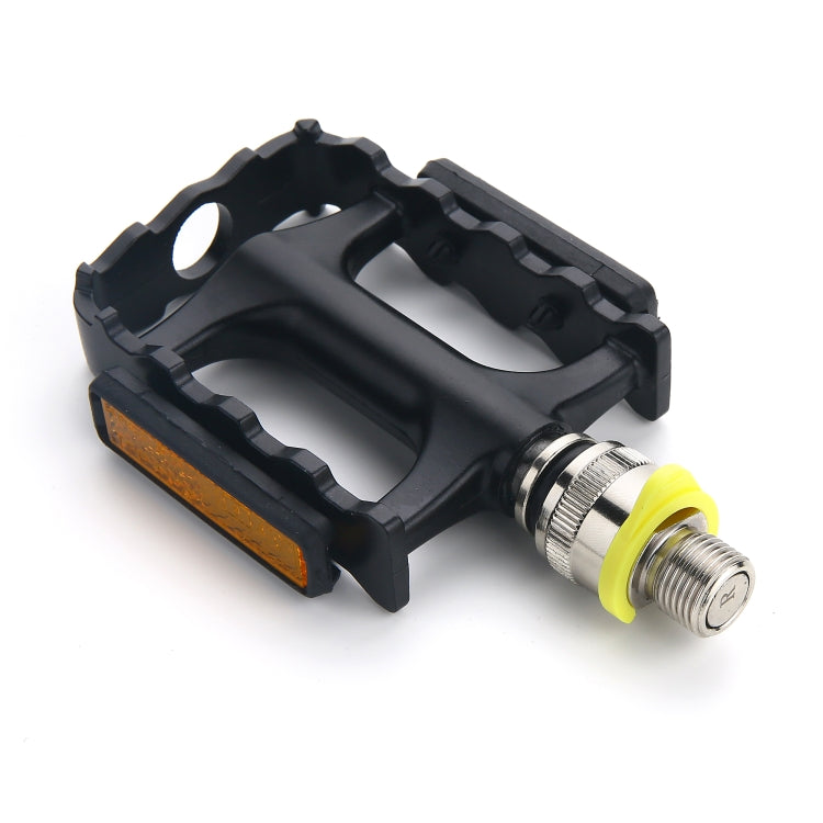 QR921 1 Pair Carbon Fiber Bicycle Quick Release Pedals(Black)