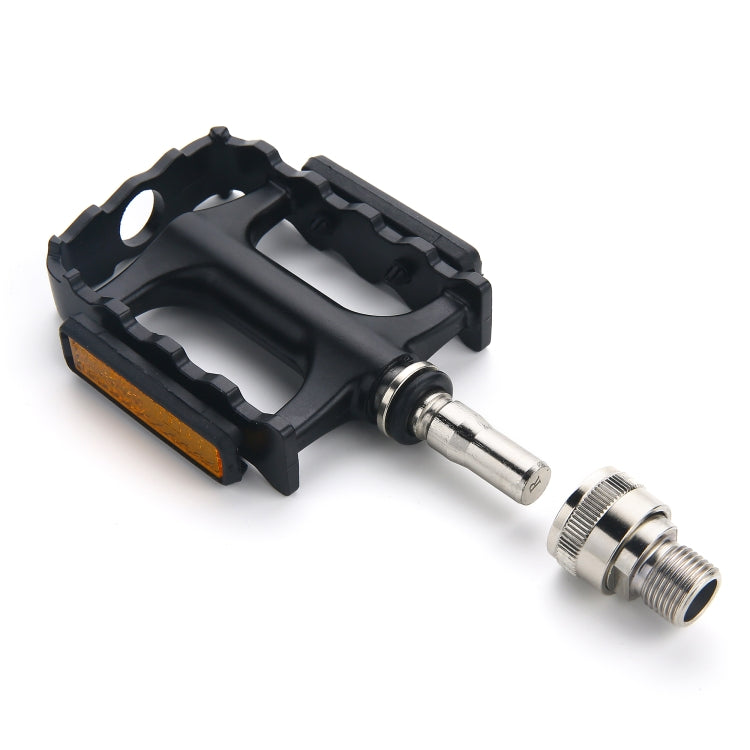 QR921 1 Pair Carbon Fiber Bicycle Quick Release Pedals(Black)