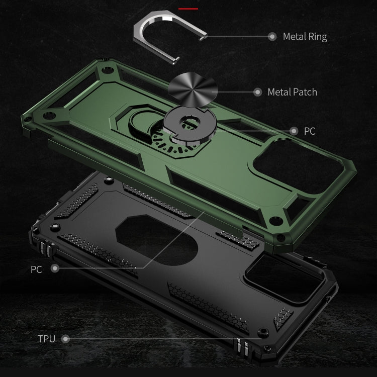 For Motorola Moto Edge+ 2023 Shockproof TPU + PC Phone Case with Holder