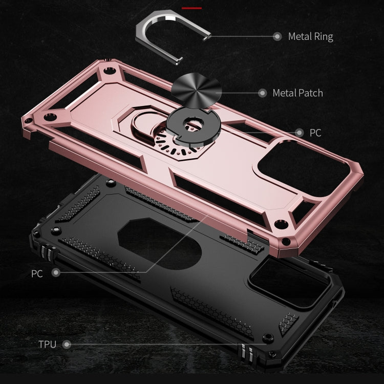 For Motorola Moto Edge+ 2023 Shockproof TPU + PC Phone Case with Holder