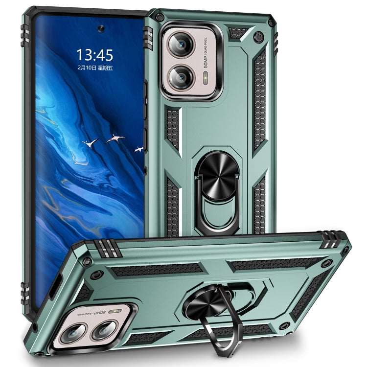 For Motorola Moto Edge+ 2023 Shockproof TPU + PC Phone Case with Holder