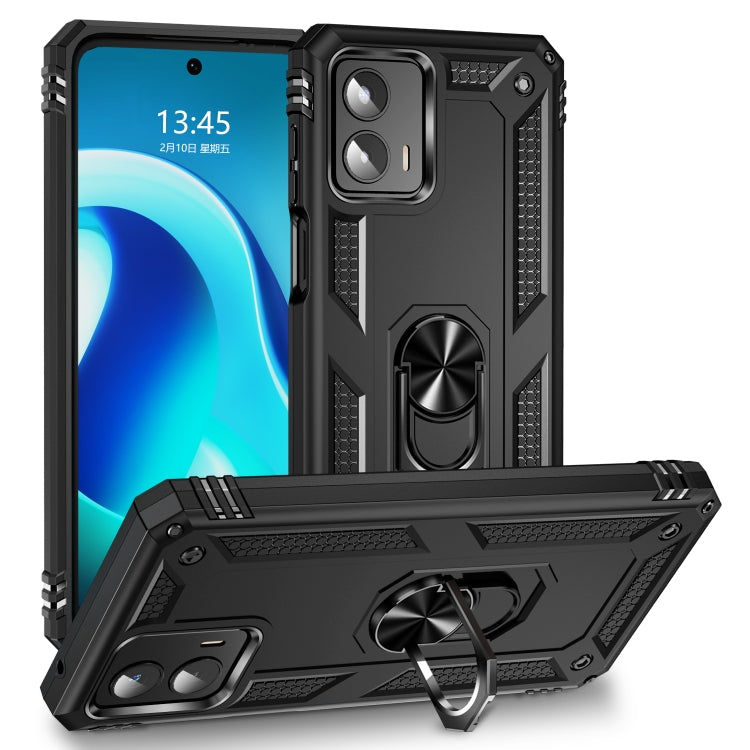 For Motorola Moto G 5G 2023 Shockproof TPU + PC Phone Case with Holder