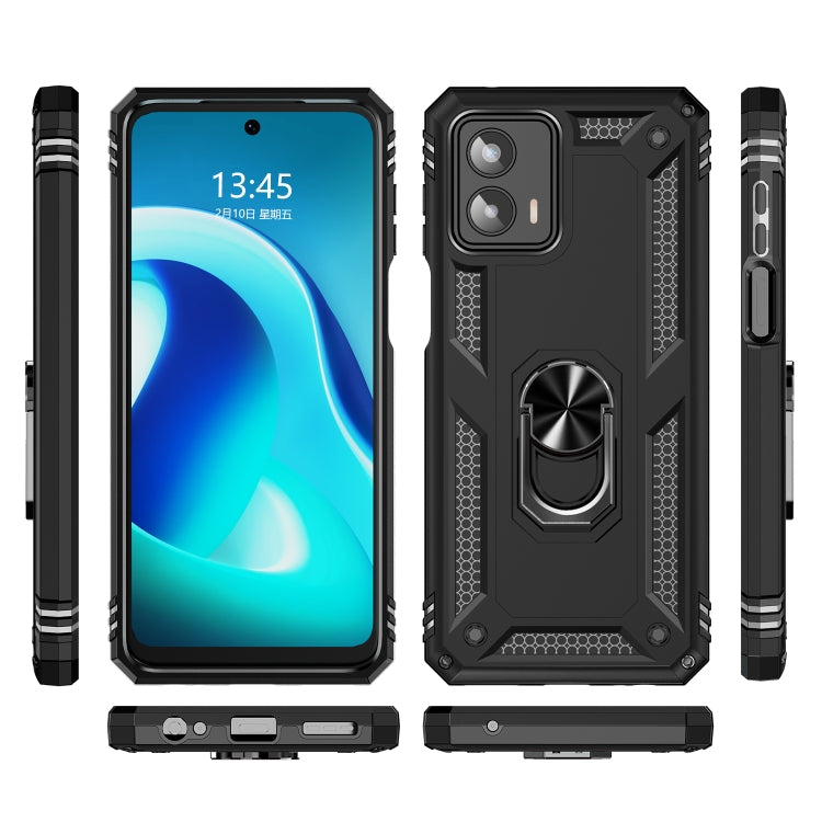 For Motorola Moto G 5G 2023 Shockproof TPU + PC Phone Case with Holder