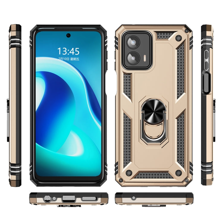 For Motorola Moto G 5G 2023 Shockproof TPU + PC Phone Case with Holder