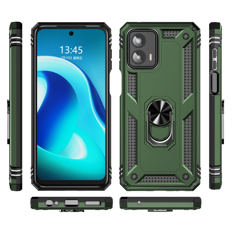 For Motorola Moto G 5G 2023 Shockproof TPU + PC Phone Case with Holder