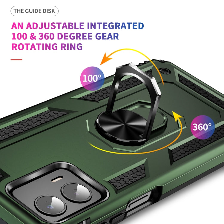 For Motorola Moto G 5G 2023 Shockproof TPU + PC Phone Case with Holder