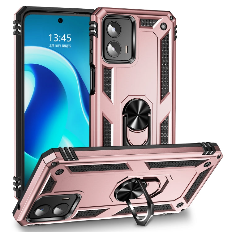 For Motorola Moto G 5G 2023 Shockproof TPU + PC Phone Case with Holder