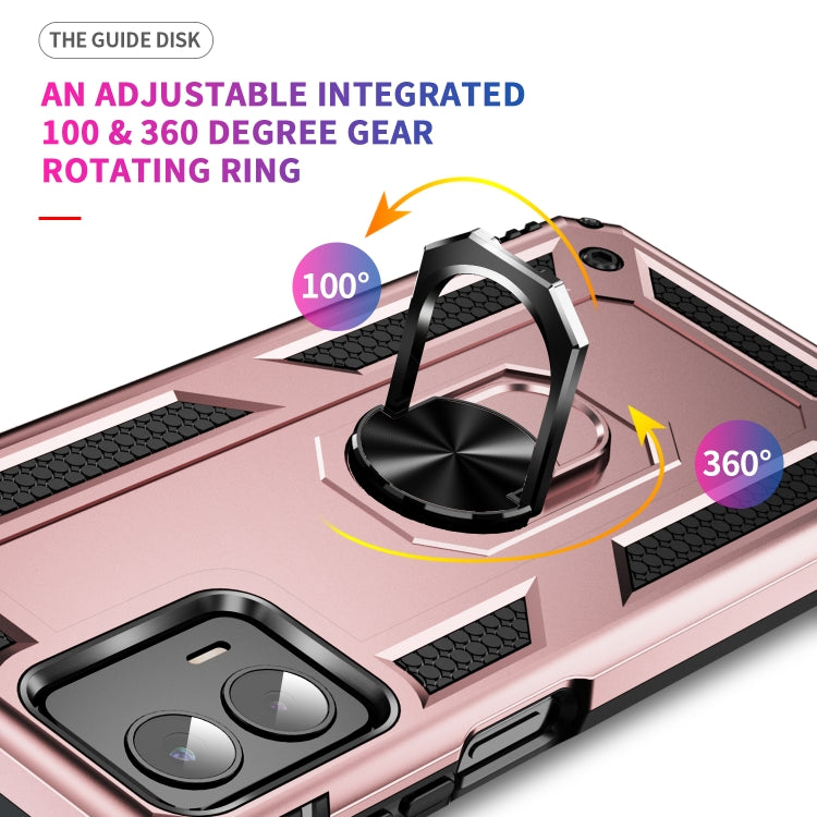 For Motorola Moto G 5G 2023 Shockproof TPU + PC Phone Case with Holder