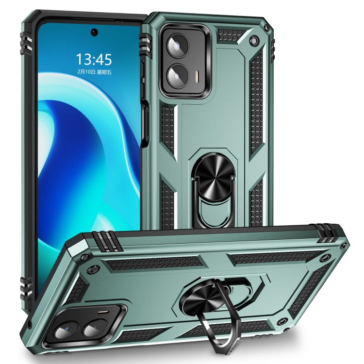 For Motorola Moto G 5G 2023 Shockproof TPU + PC Phone Case with Holder
