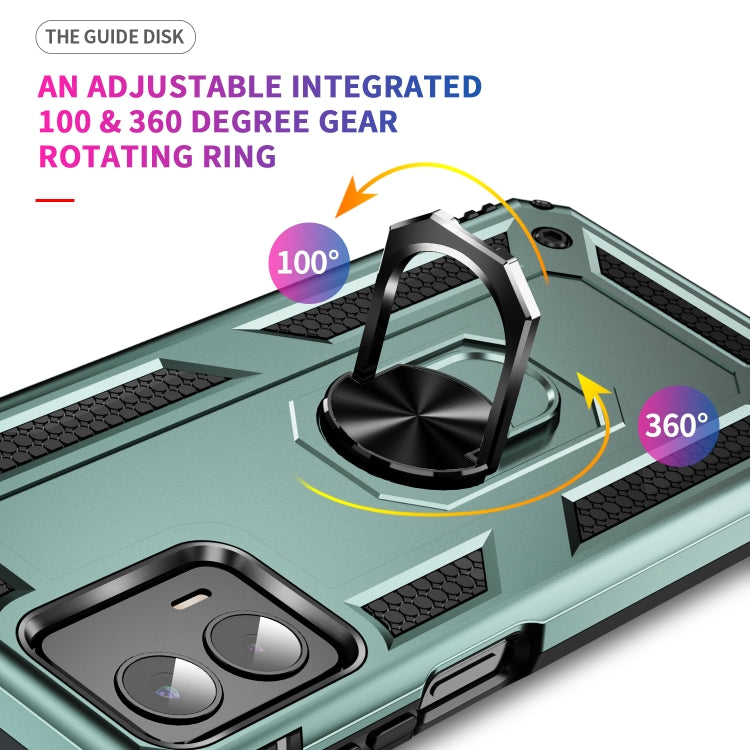 For Motorola Moto G 5G 2023 Shockproof TPU + PC Phone Case with Holder
