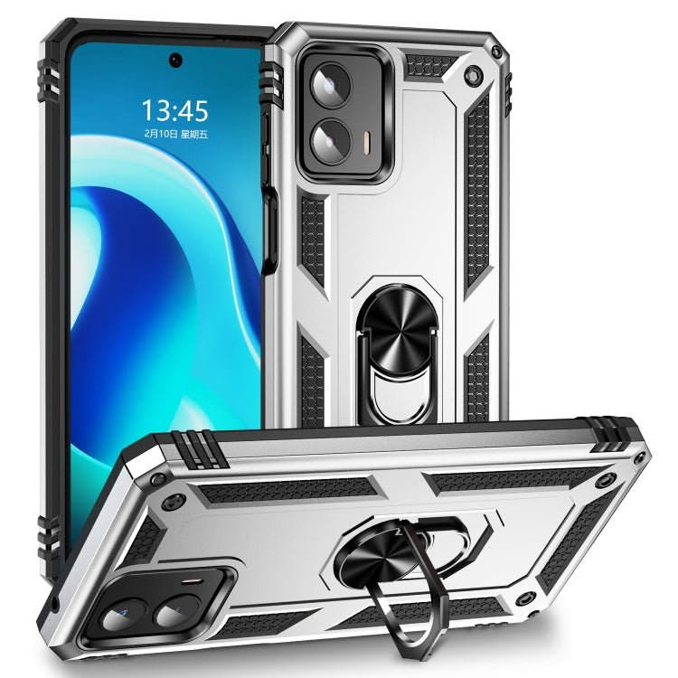 For Motorola Moto G 5G 2023 Shockproof TPU + PC Phone Case with Holder