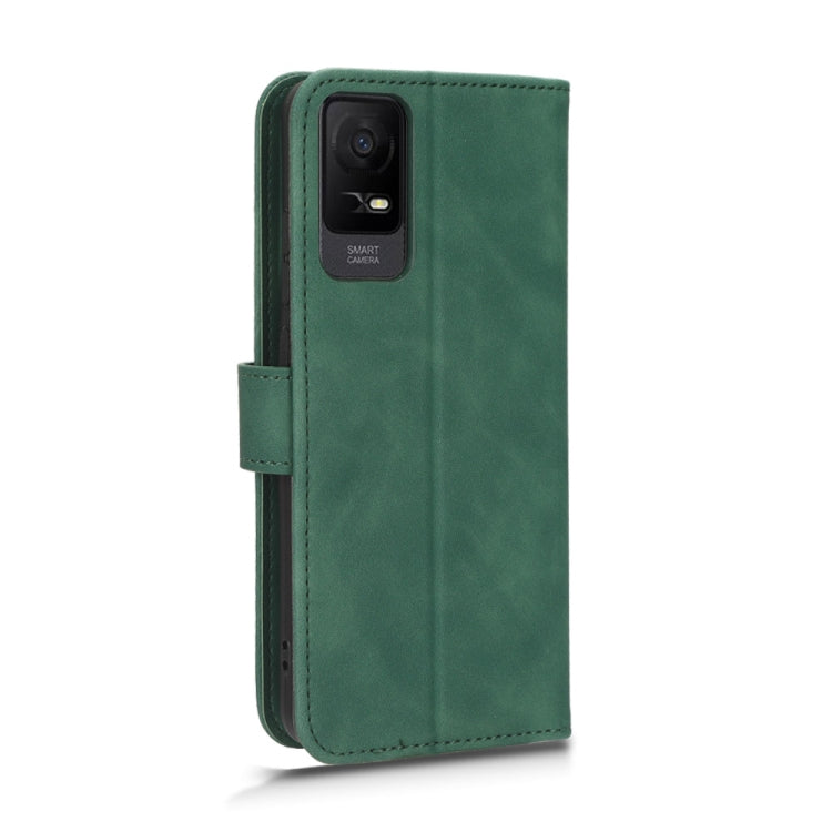 For TCL ION X Skin Feel Magnetic Flip Leather Phone Case