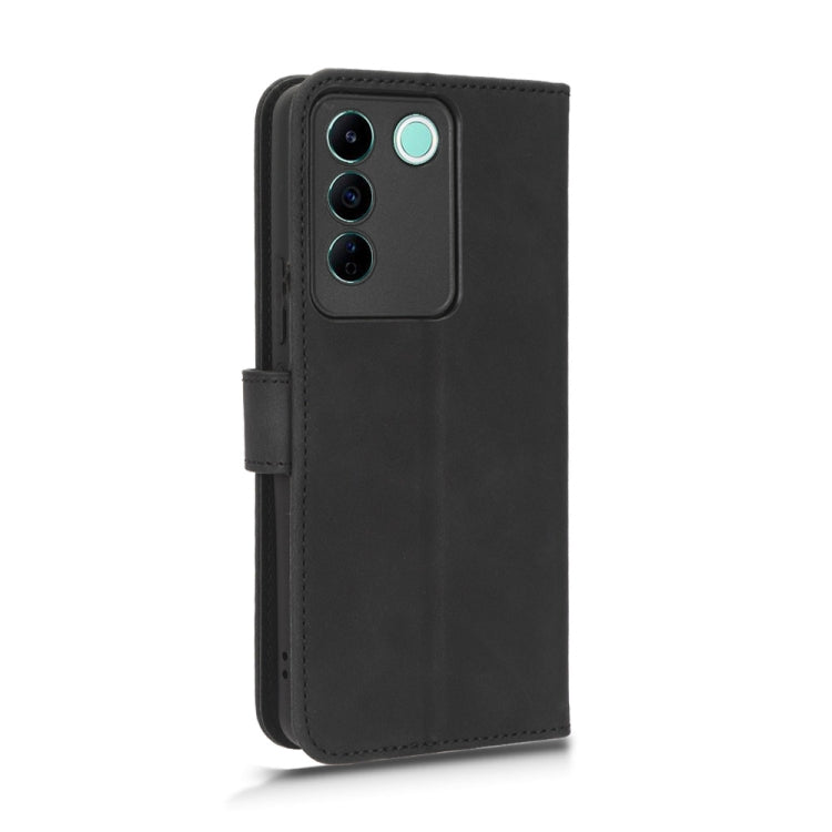 For vivo S16e Skin Feel Magnetic Flip Leather Phone Case