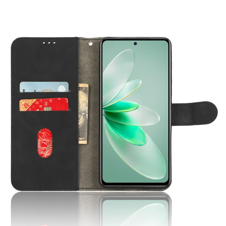 For vivo S16e Skin Feel Magnetic Flip Leather Phone Case