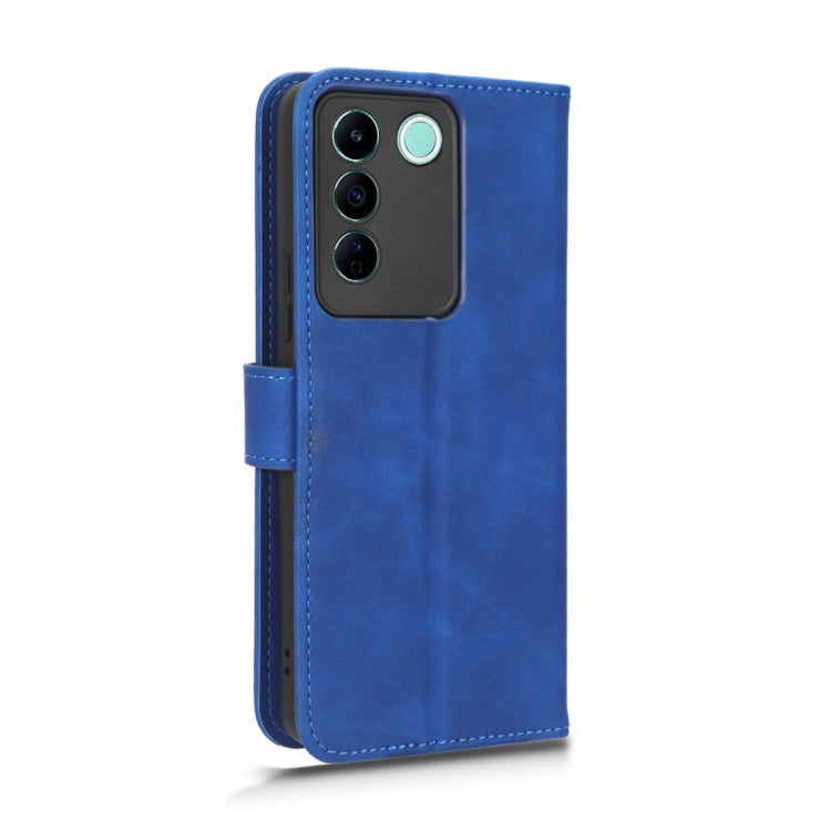 For vivo S16e Skin Feel Magnetic Flip Leather Phone Case
