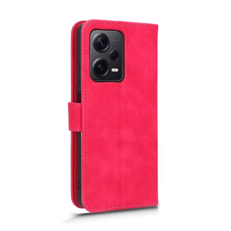 For Xiaomi Redmi Note 12 Pro+ 5G Skin Feel Magnetic Flip Leather Phone Case
