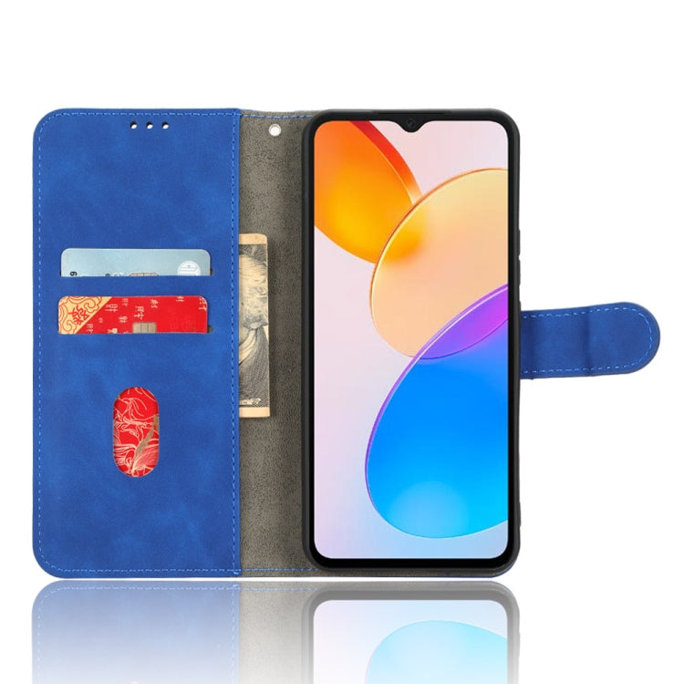 For Honor X5 Skin Feel Magnetic Flip Leather Phone Case