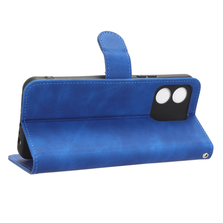 For Honor X5 Skin Feel Magnetic Flip Leather Phone Case