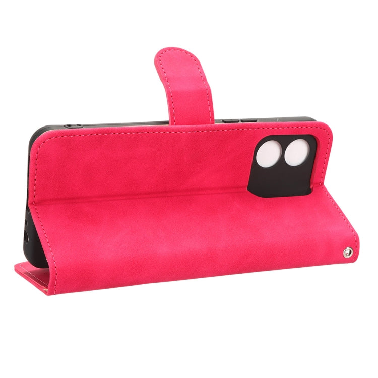 For Honor X5 Skin Feel Magnetic Flip Leather Phone Case