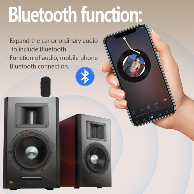 3.5mm Wireless Lavalier Multifunctional Microphone with Bluetooth Expansion(Black)