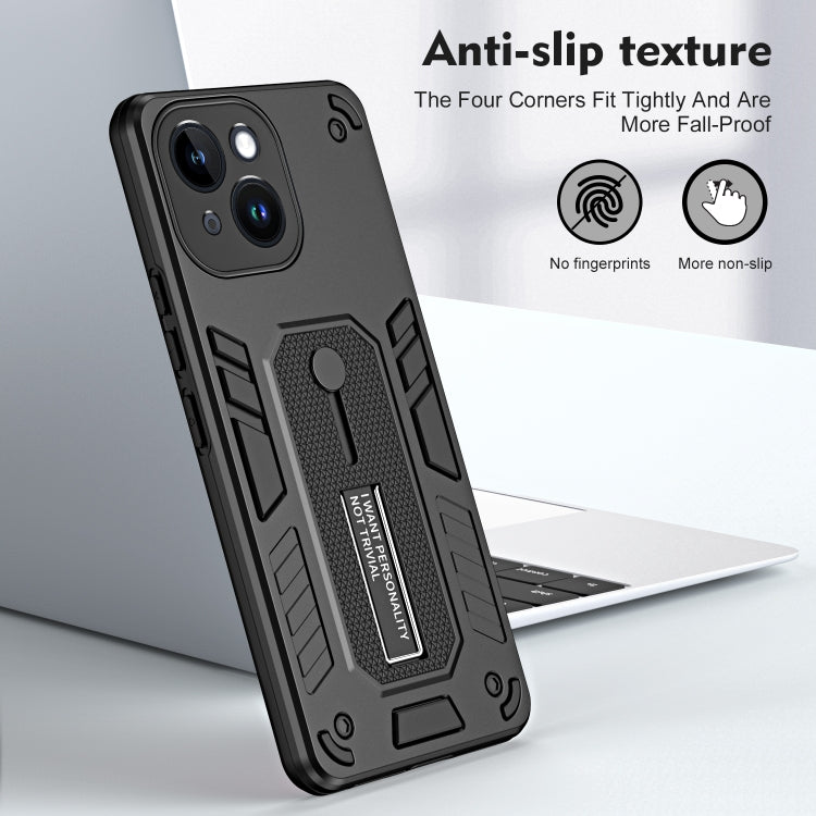 For iPhone 14 Variety Brave Armor Finger Loop Holder Phone Case