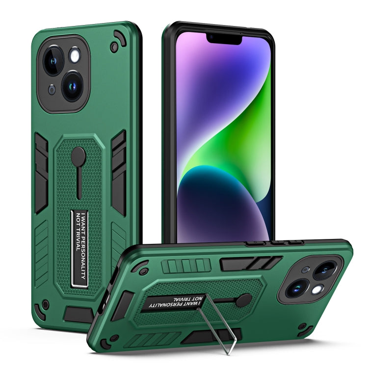 For iPhone 14 Plus Variety Brave Armor Finger Loop Holder Phone Case