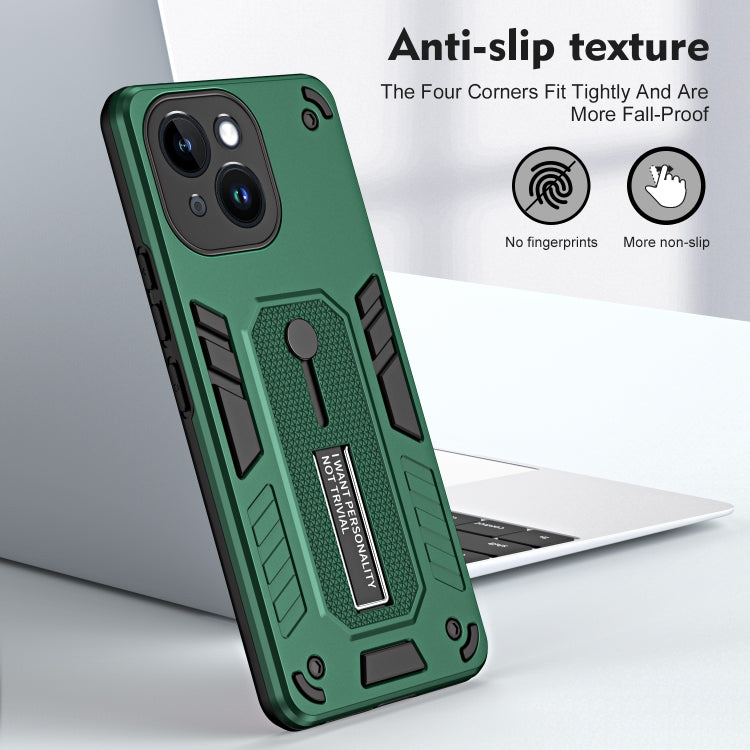 For iPhone 14 Plus Variety Brave Armor Finger Loop Holder Phone Case