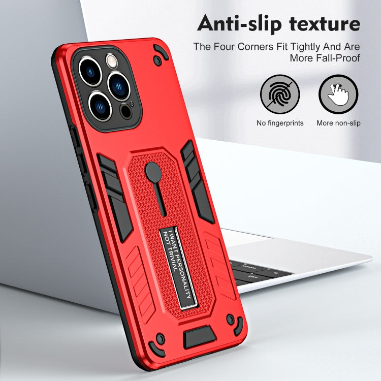 For iPhone 14 Pro Max Variety Brave Armor Finger Loop Holder Phone Case