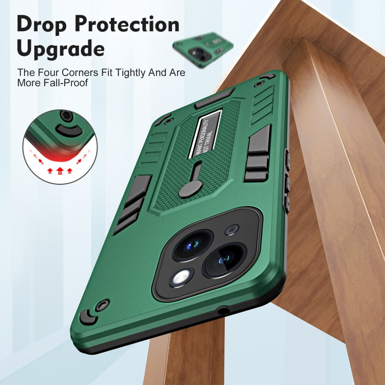 For iPhone 13 Variety Brave Armor Finger Loop Holder Phone Case