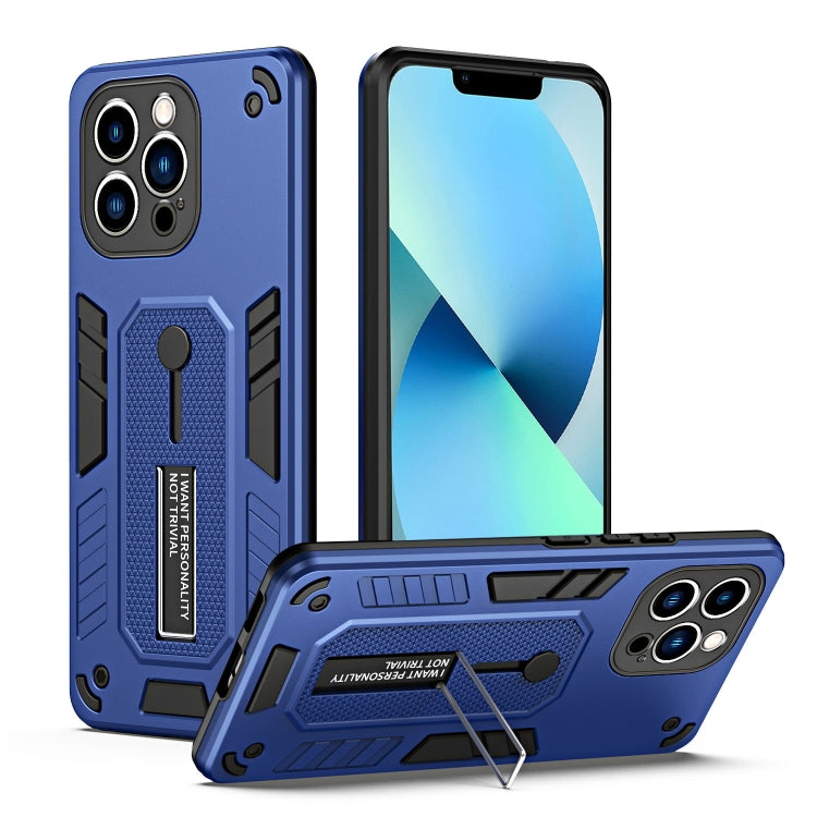 For iPhone 13 Pro Variety Brave Armor Finger Loop Holder Phone Case