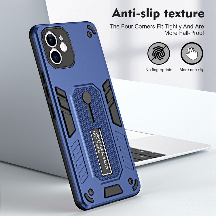 For iPhone 12 Variety Brave Armor Finger Loop Holder Phone Case
