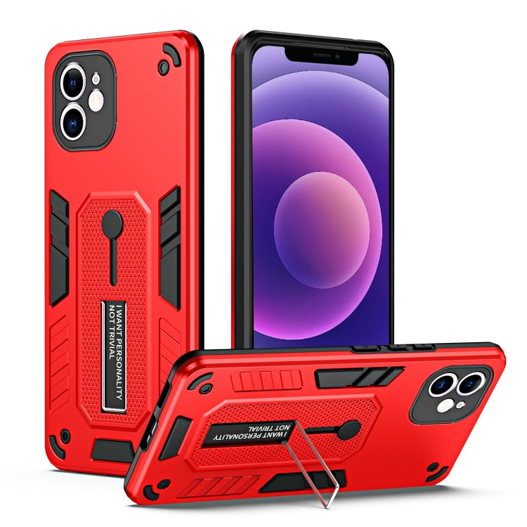 For iPhone 11 Variety Brave Armor Finger Loop Holder Phone Case