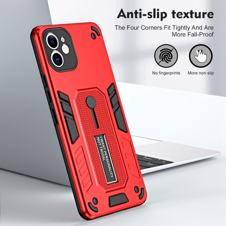 For iPhone 11 Variety Brave Armor Finger Loop Holder Phone Case