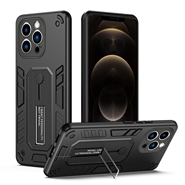 For iPhone 11 Pro Variety Brave Armor Finger Loop Holder Phone Case