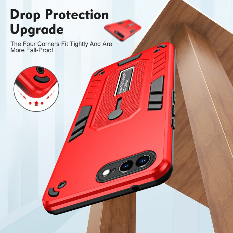 For iPhone 7 Plus / 8 Plus Variety Brave Armor Finger Loop Holder Phone Case