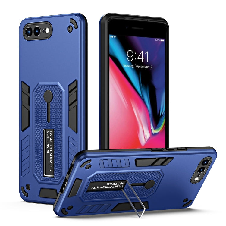 For iPhone 7 Plus / 8 Plus Variety Brave Armor Finger Loop Holder Phone Case