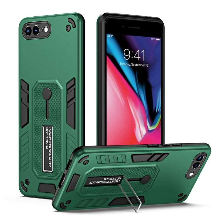 For iPhone 7 Plus / 8 Plus Variety Brave Armor Finger Loop Holder Phone Case