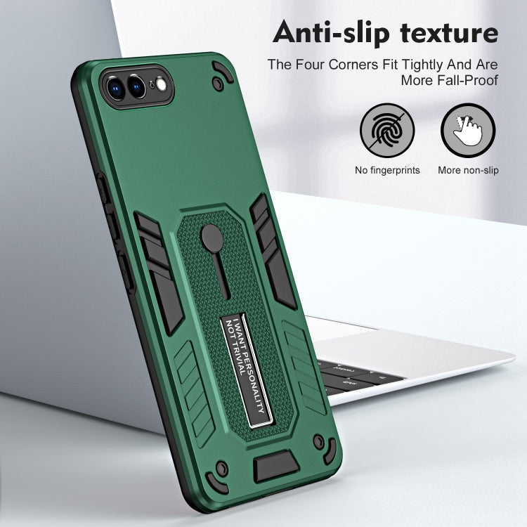 For iPhone 7 Plus / 8 Plus Variety Brave Armor Finger Loop Holder Phone Case