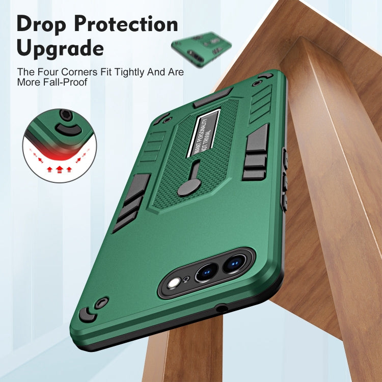 For iPhone 7 Plus / 8 Plus Variety Brave Armor Finger Loop Holder Phone Case