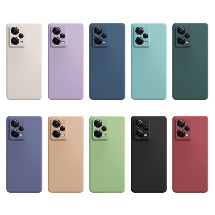 For Xiaomi Redmi Note 12 5G Global Imitation Liquid Silicone Phone Case