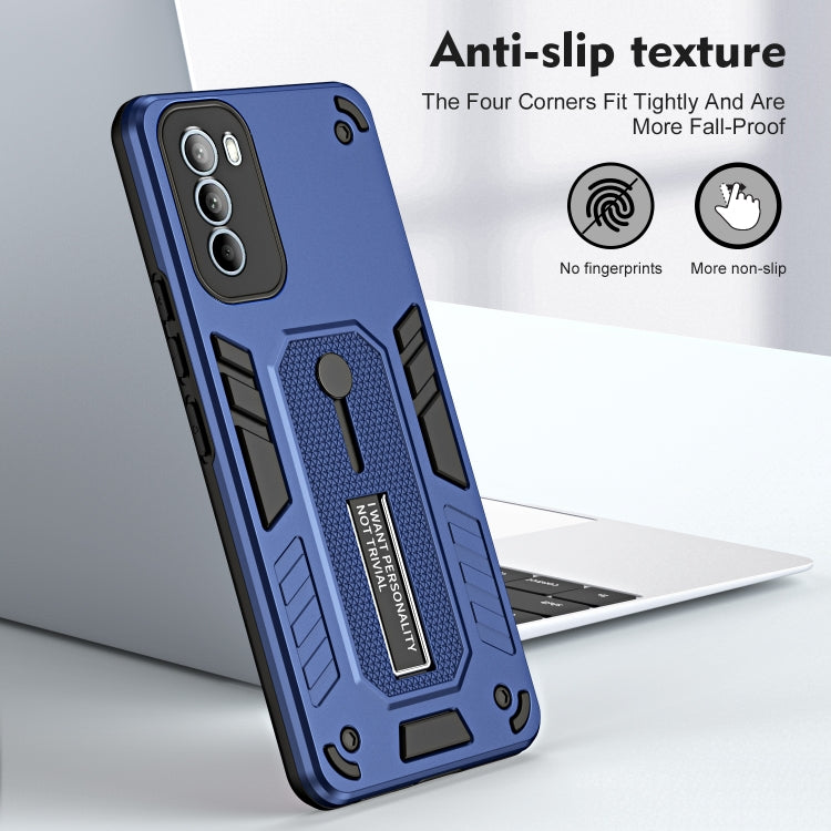 For Motorola Moto G31 EU Version / G41 Variety Brave Armor Finger Loop Holder Phone Case
