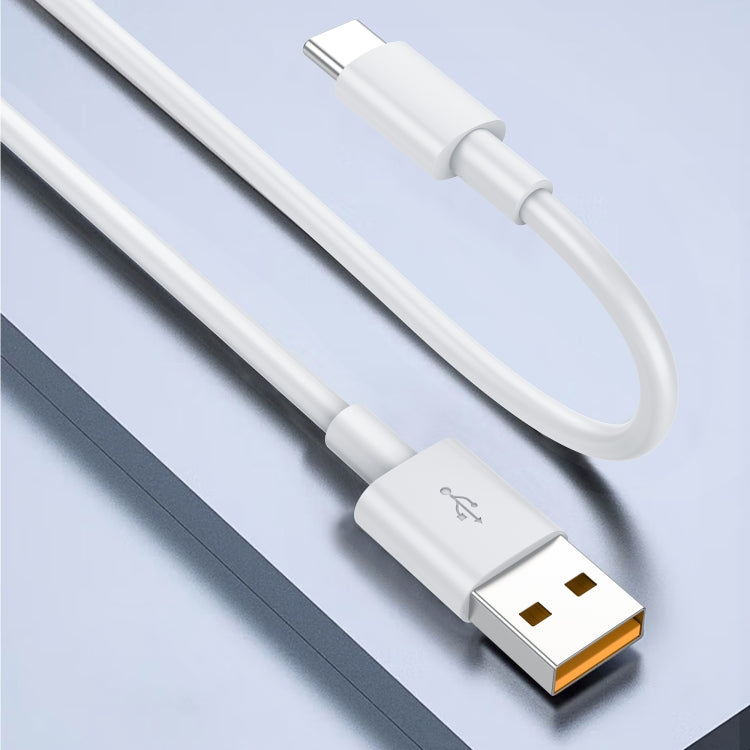WIWU G104 Youpin Series 66W USB to USB-C/Type-C Fast Charge Data Cable, Length: 1.2m(White)