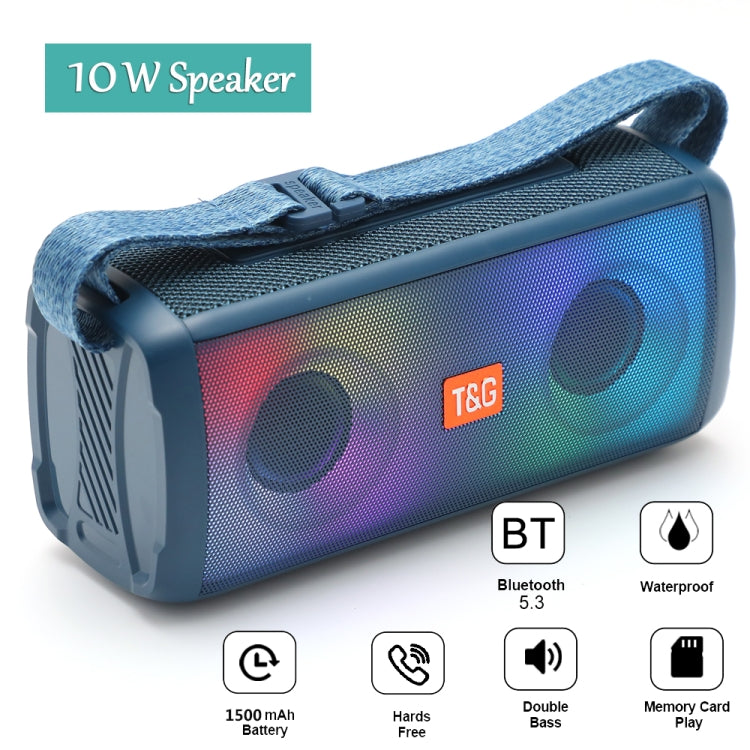 T&G TG345 Portable Outdoor Color LED Wireless Bluetooth Speaker